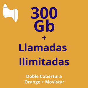 Llamadas Ilimitadas + 300Gb